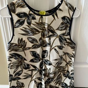 J Crew sleeveless blouse